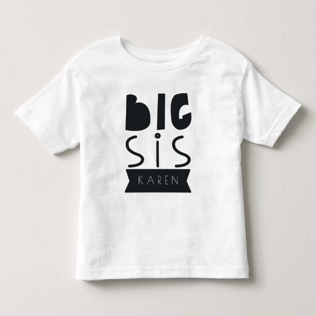 Big Sis & Lil Sis set T Shirt (Framsida)