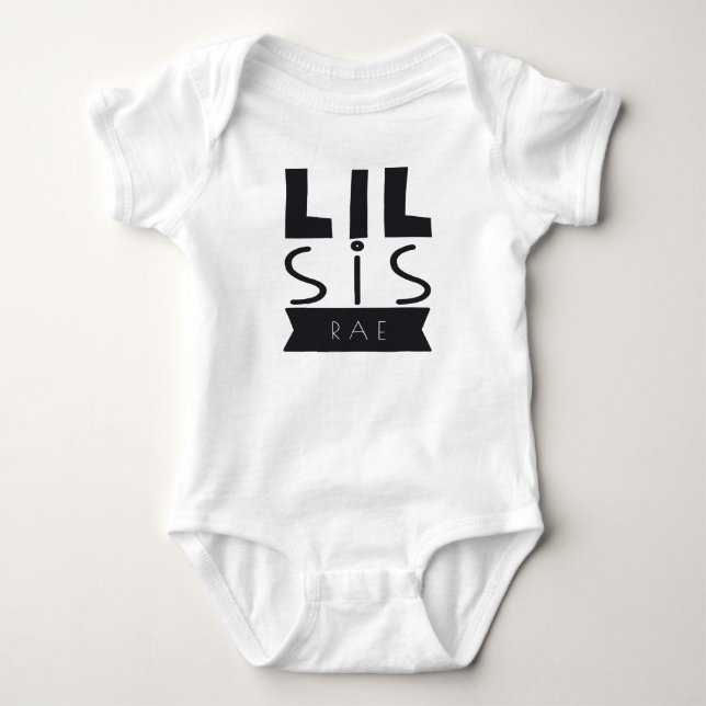 Big Sis & Lil Sis set T Shirt (Framsida)