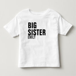 Big Sister Anpassningsbar T-Shirt