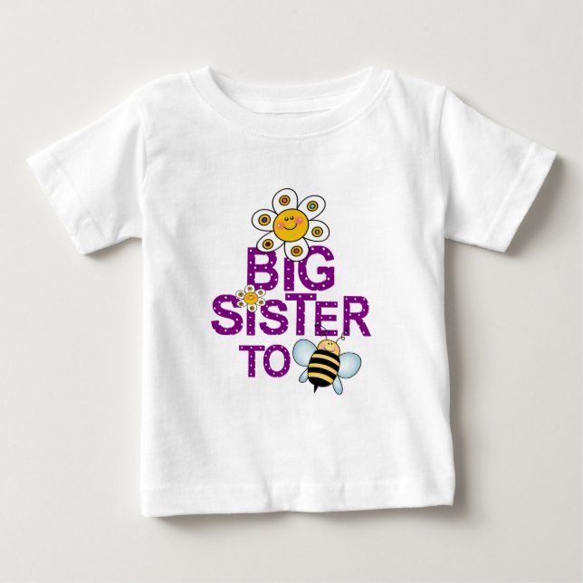 Big Sister att vara! T-shirt (Framsida)
