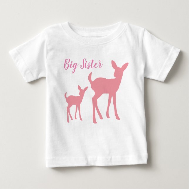 Big Sister Baby T-shirt (Framsida)