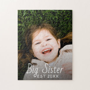 Big Sister Big Brother New Syskon Birth Photo Pussel