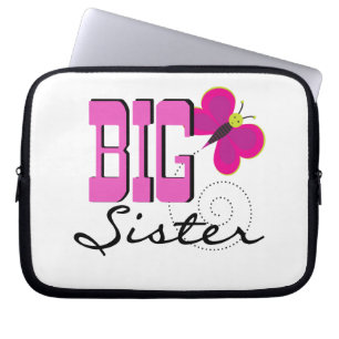 Big Sister - Butterfly Gifts Laptop Fodral