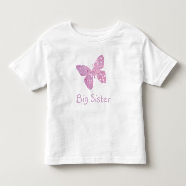 Big Sister Butterfly T-shirt (Framsida)