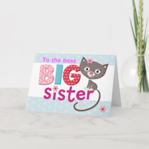 BIG Sister cat Kort