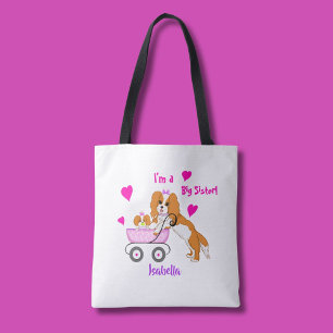 Big Sister Cavalier King Charles Spaniel Namn Tygkasse