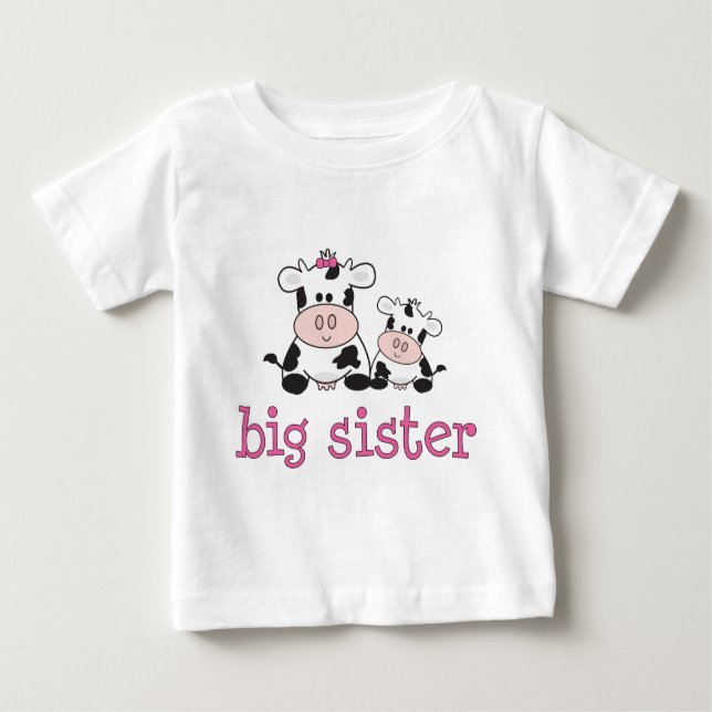 Big Sister Cow T-shirt (Framsida)