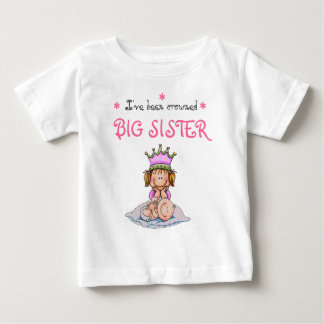 big sister crowned t-shirt