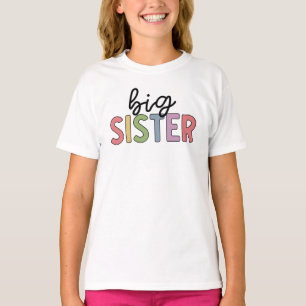 Big Sister Cute befordrad till syster T Shirt