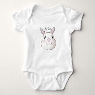 Big Sister Cute Bunny Rabbit Tröja