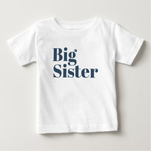 Big Sister   Familjen Navy Matching Syskon T Shirt