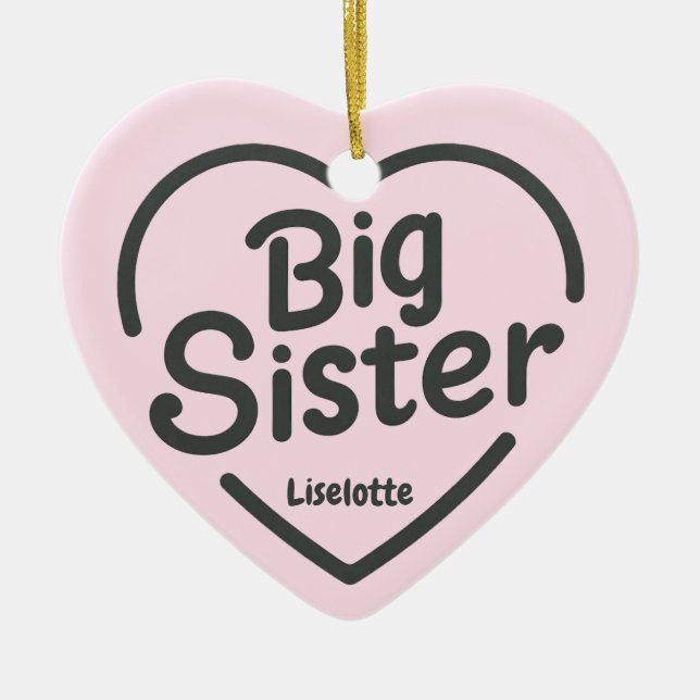 Big Sister Firande Ornament (Framsidan)