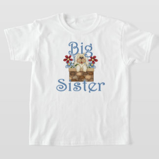 Big Sister Fluffy-Valp Viktigt Hund Tee