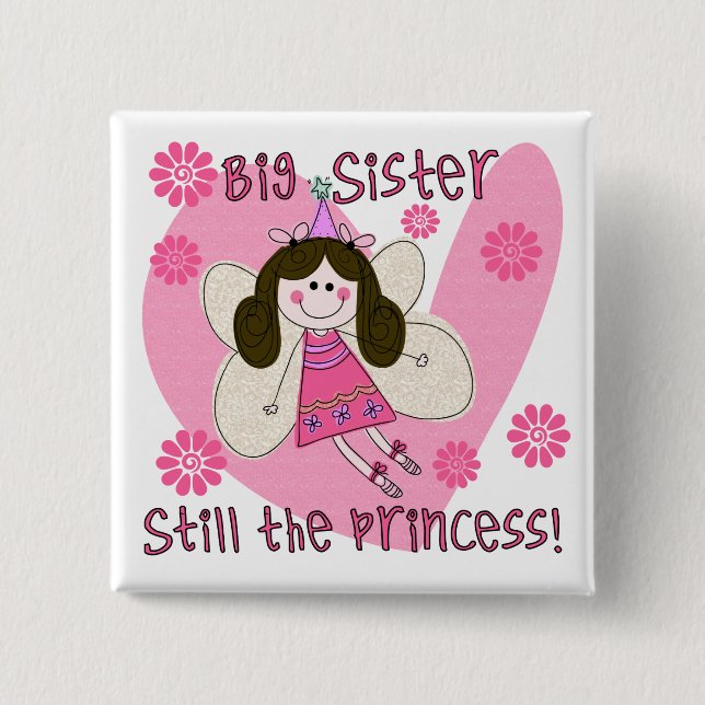 Big Sister fortfarande Princess Knapp (Framsida)