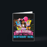 Big Sister Gracies Corner Birthday Dolls Cute Par Kort<br><div class="desc">Big Sister Gracies Corner Birthday Dolls Cute Party Gift</div>