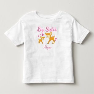 Big Sister Hjort Personlig T-shirt