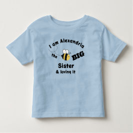 Big Sister Humla och Loving it Blue T-Shirt
