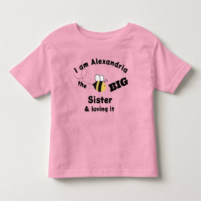 Big Sister Humla och Loving T-Shirt (Framsida)