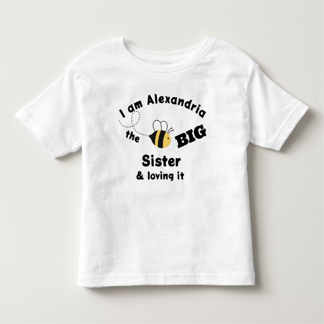 Big Sister Humla och Loving T-Shirt (Framsida)