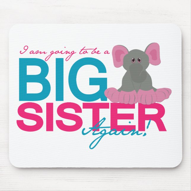 Big Sister igen Elephant Musmatta (Framsidan)