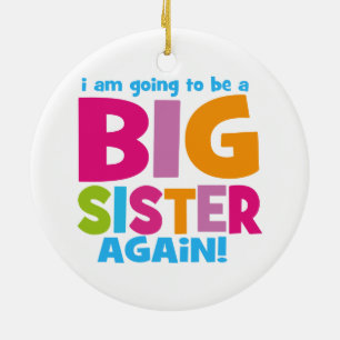 Big Sister igen Julgransprydnad Keramik