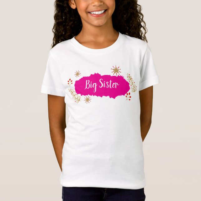 Big Sister-jul T Shirt (Framsida)