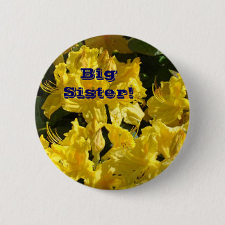 Big Sister! knappar anpassade gula rododendron blo