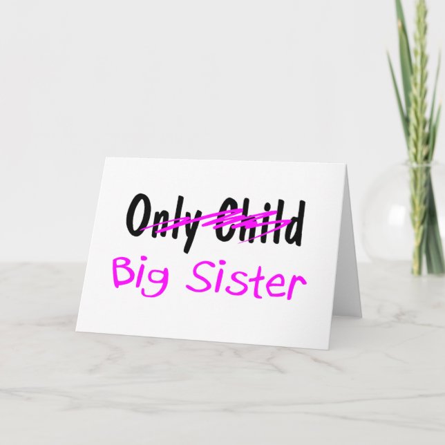 Big Sister Kort (Framsida)