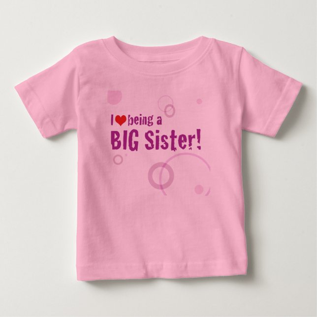 Big Sister-Långärmad Tee Shirt (Framsida)