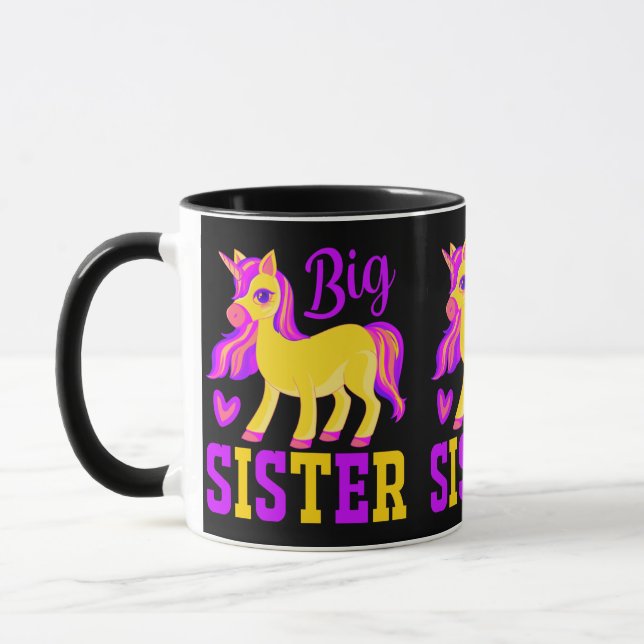 Big Sister Magic Unicorn Mugg (Vänster)