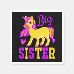 Big Sister Magic Unicorn Pappersservett