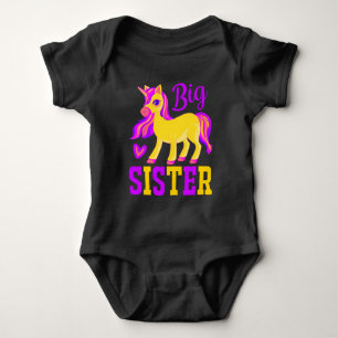 Big Sister Magic Unicorn T Shirt