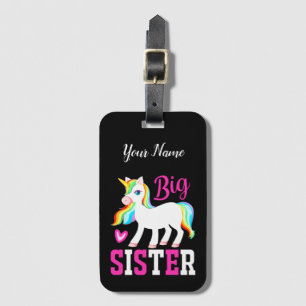 Big Sister Magic Unicorn w/ Rainbow Mane & Svan Bagagebricka