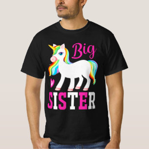 Big Sister Magic Unicorn w/ Rainbow Mane & Svan T Shirt