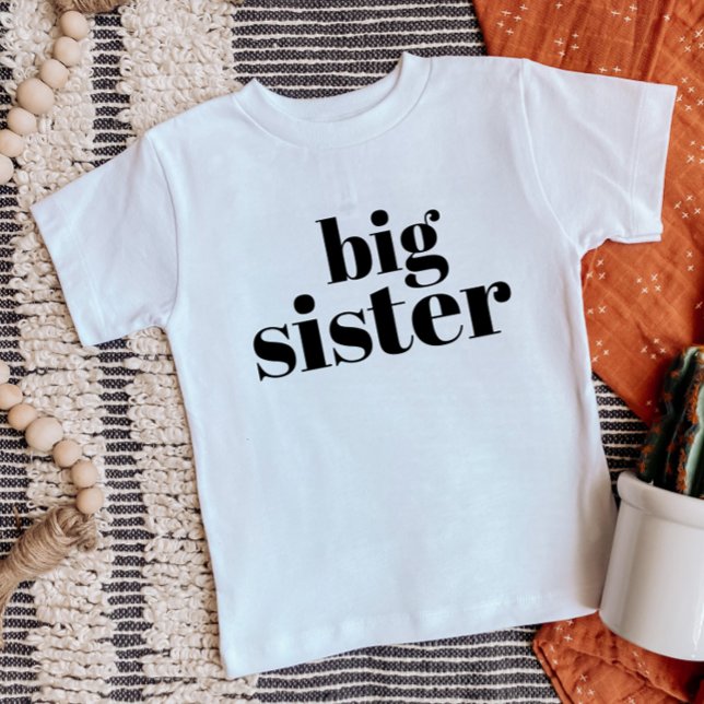 Big Sister | Matchande familj i Syskon T Shirt (Skapare uppladdad)