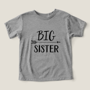 Big Sister Matchande familj i Syskon T Shirt