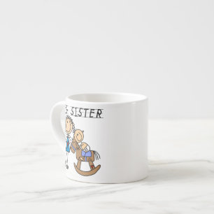 Big Sister med Baby Brother-gåvor Espressomugg