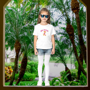 Big Sister med Baby Brother Proud Sister T-Shirt