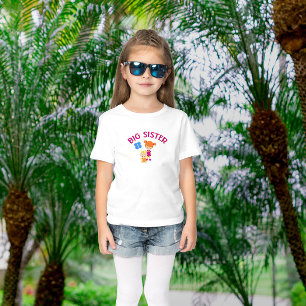 Big Sister med Baby Sister Personlig T Shirt