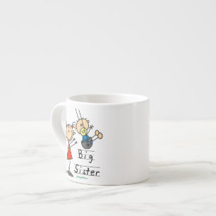 Big Sister med lille Brother-gåvor Espressomugg