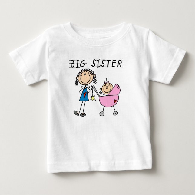 Big Sister med små T-shirts och presenter (Framsida)