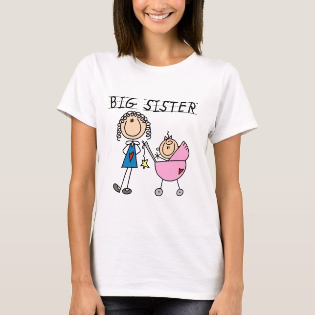 Big Sister med små T-shirts och presenter (Framsida)