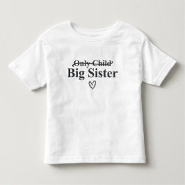 Big Sister-meddelande T Shirt