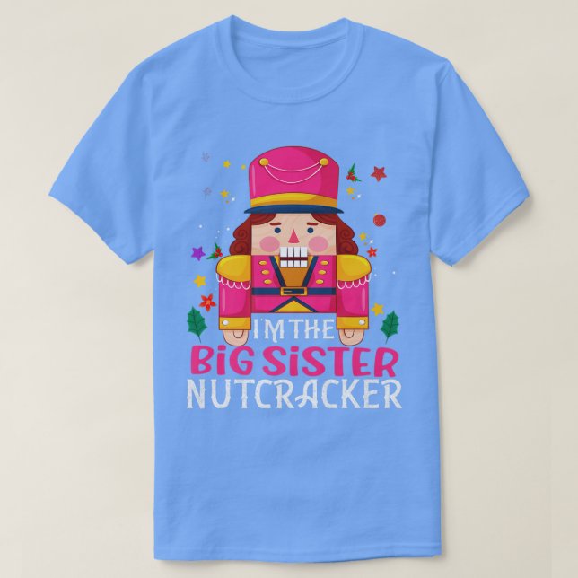Big Sister Nutcracker Matching Family Group Kristu T Shirt (Design framsida)