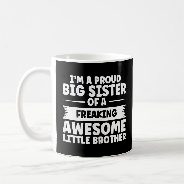 Big Sister of Little Brother Big Sister Kaffemugg (Vänster)