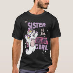 Big Sister of the Birthday Girl Unicorn Match T Shirt<br><div class="desc">Big Sister of the Birthday Girl Unicorn Matching Family</div>