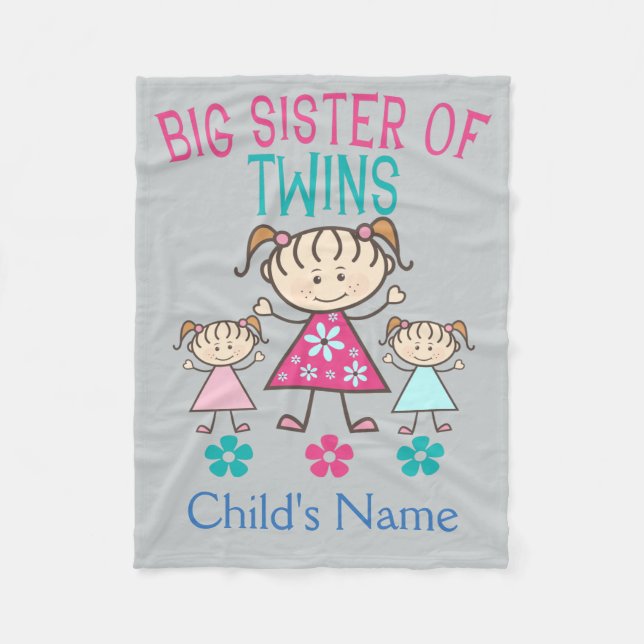 Big Sister of Twillingars Fleece Blanket (Framsidan)