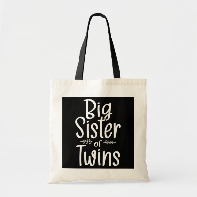 Big Sister of Twillingars Twin Brother Boy Girl Sy Tygkasse (Framsidan)