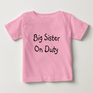 Big Sister on Duty Tee