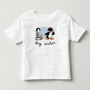 Big Sister Penguin T-shirt